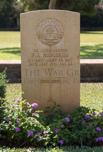 BEIRUT WAR CEMETERY - HODGEKISS, FREDERICK RONALD